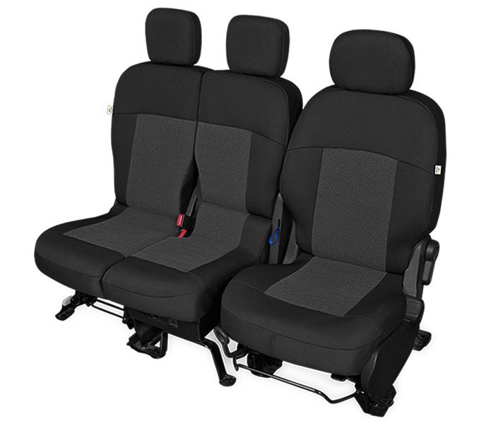 KEGEL 5-2021-233-4021 Car seat cover black, Polyester, Rear