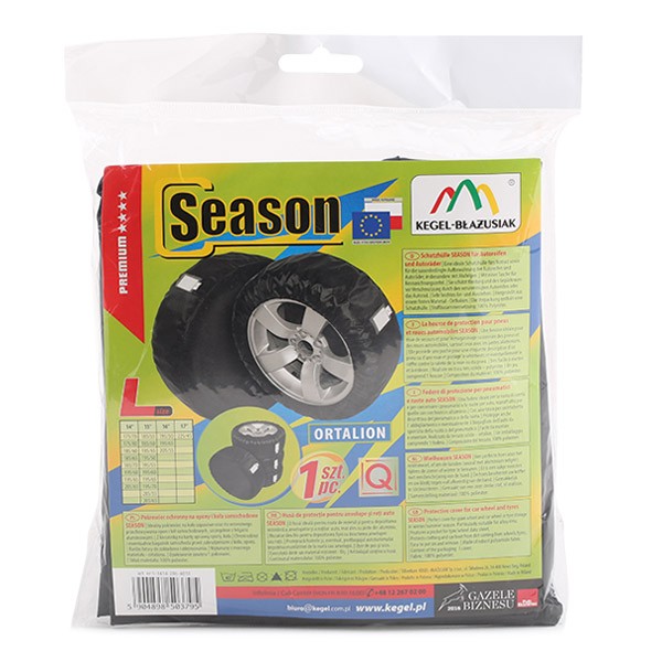 KEGEL Kit de sac de pneu 5-3414-206-4010 Housse de roues