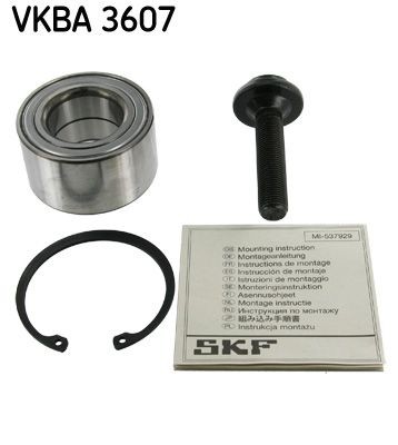 Original SKF Wheel bearing kit VKBA 3607 for AUDI A3