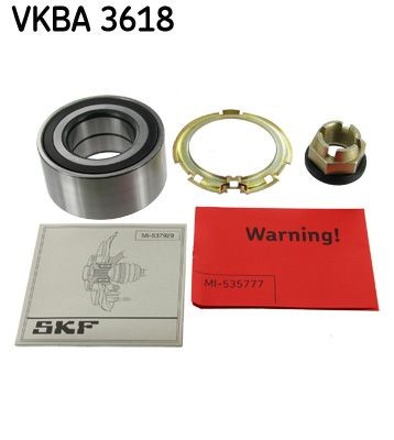 SKF VKBA3618 Wheel bearing kit 77 01 206 847