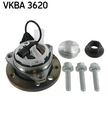 SKF VKBA 3620 Wheel hub bearing with integrated ABS sensor Saab in original quality