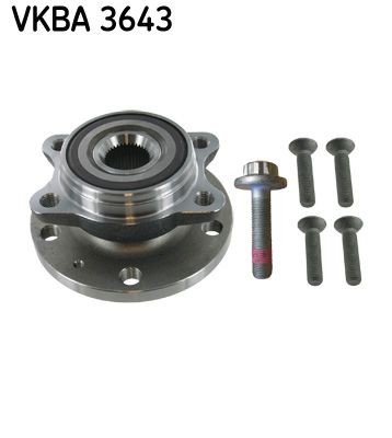 VKBA3643 Wheel hub bearing kit SKF VKBA 3643 review and test