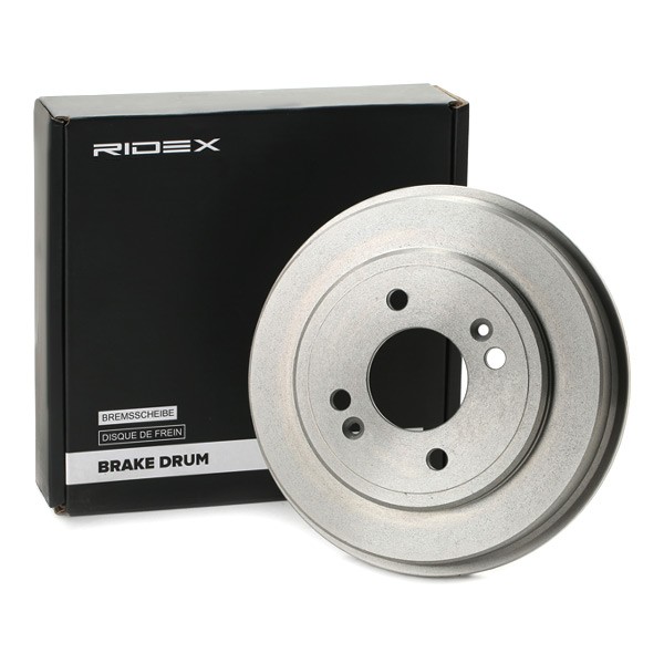 RIDEX 123B0138 Brake Drum 243,2mm, Rear Axle