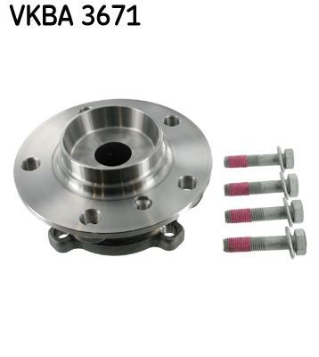 Original SKF Wheel bearing kit VKBA 3671 for BMW 7 Series