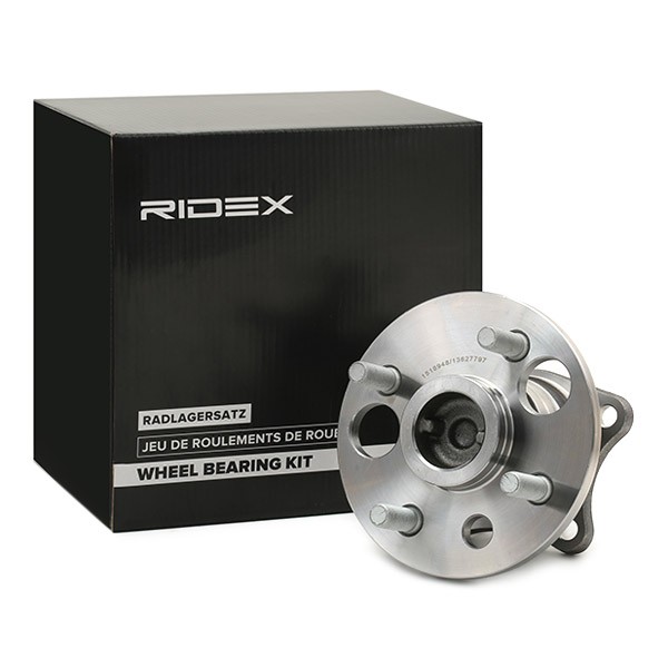 RIDEX Hub bearing 654W0573 for TOYOTA COROLLA