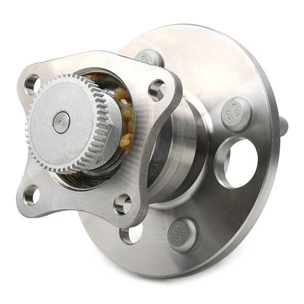 RIDEX 654W0573 Wheel bearing & wheel bearing kit Rear Axle, with ABS sensor ring