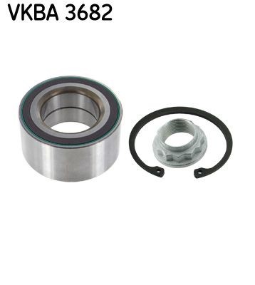 VKBA3682 Wheel hub bearing kit SKF VKBA 3682 review and test