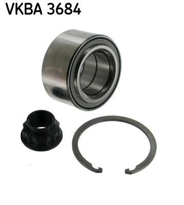 VKBA3684 Hub bearing & wheel bearing kit VKBA 3684 SKF with integrated ABS sensor, 69 mm