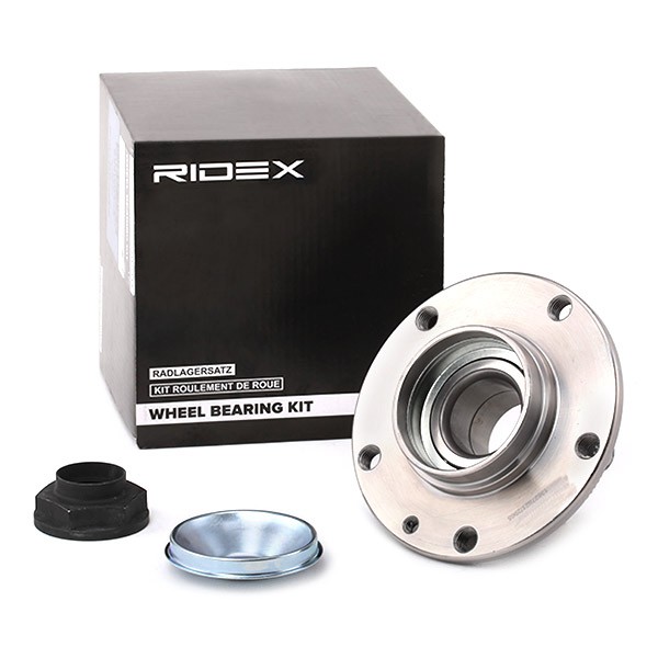 RIDEX 654W0345 Wheel bearing kit Front axle both sides, 139,00 mm