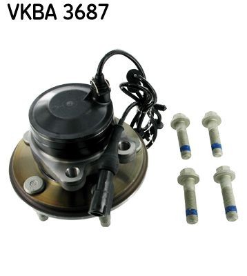 SKF with integrated ABS sensor Wheel hub bearing VKBA 3687 buy