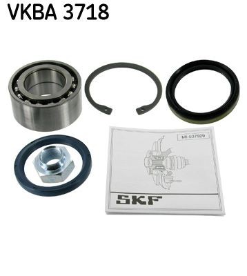 VKBA 3718 SKF Wheel hub assembly SUZUKI with shaft seal, 72 mm