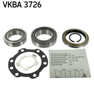 Original VKBA 3726 SKF Wheel bearing kit TOYOTA