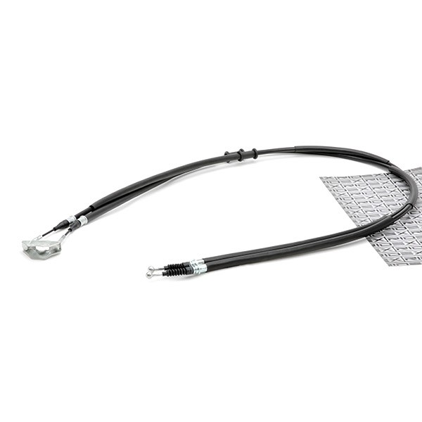Great value for money - RIDEX Hand brake cable 124C0198