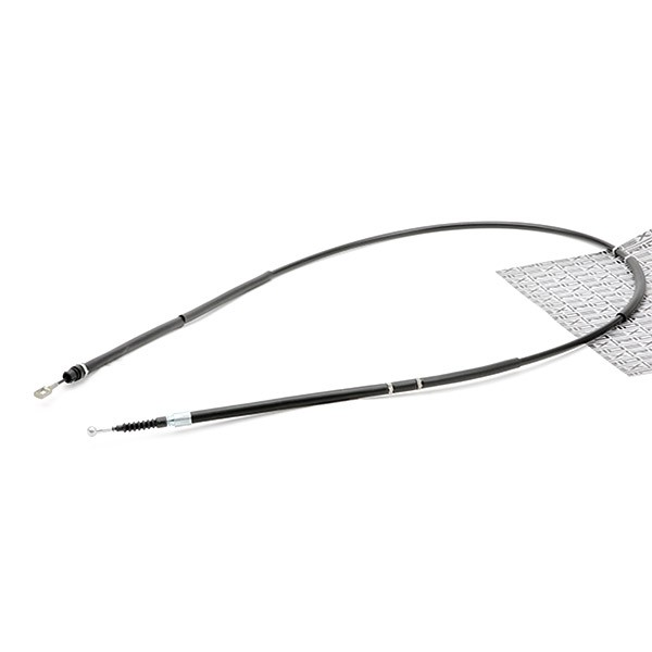 RIDEX 124C0207 Hand brake cable Right Rear, 2005, 1843mm, Disc Brake, for parking brake