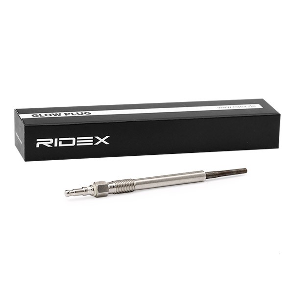 RIDEX 243G0016 Glow plug 7V M8 x 1.0, Pencil-type Glow Plug, Length: 117,0 mm