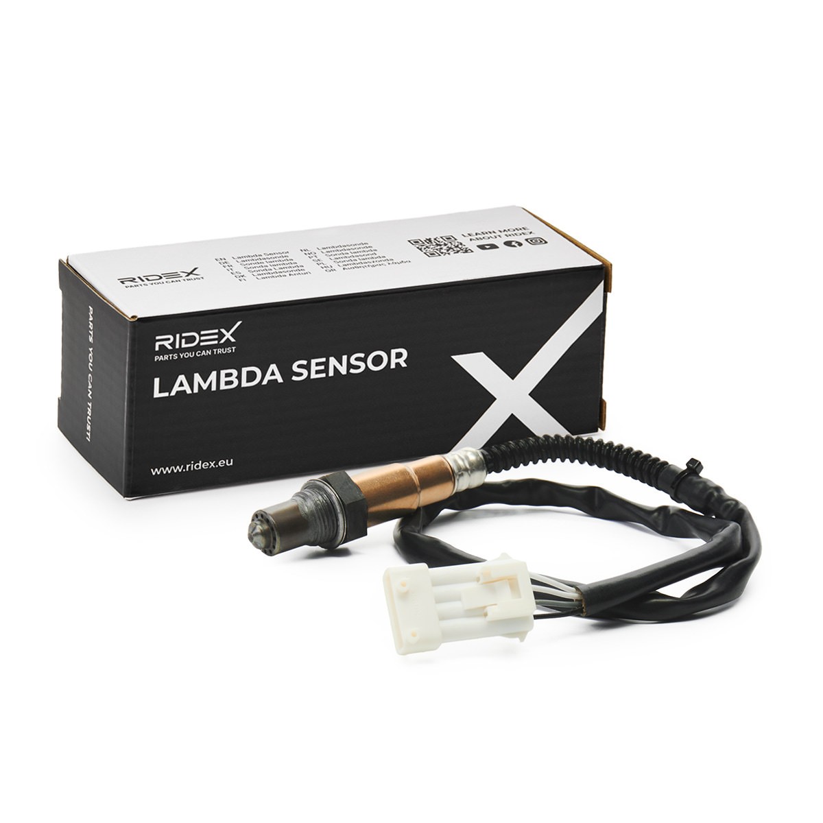 RIDEX 3922L0144 Lambda sensor Peugeot 3008 Mk1 1.6 Turbo 165 hp Petrol 2016 price