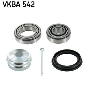 Wheel bearing kit SKF VKBA 542 - Audi CABRIOLET Bearings spare parts order