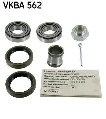 Kit de roulement de roue SKF VKBA 562 - Roulements pièces pour Seat commander