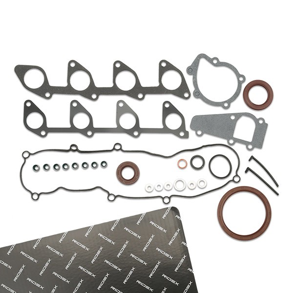 RIDEX 560F0009 Full Gasket Set, engine without cylinder head gasket, with valve stem seals, without oil sump gasket