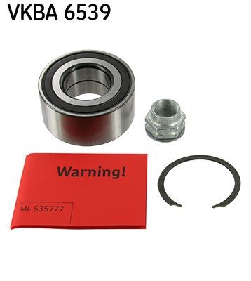 Fiat Fiorino 3 Bearings parts - Wheel bearing kit SKF VKBA 6539