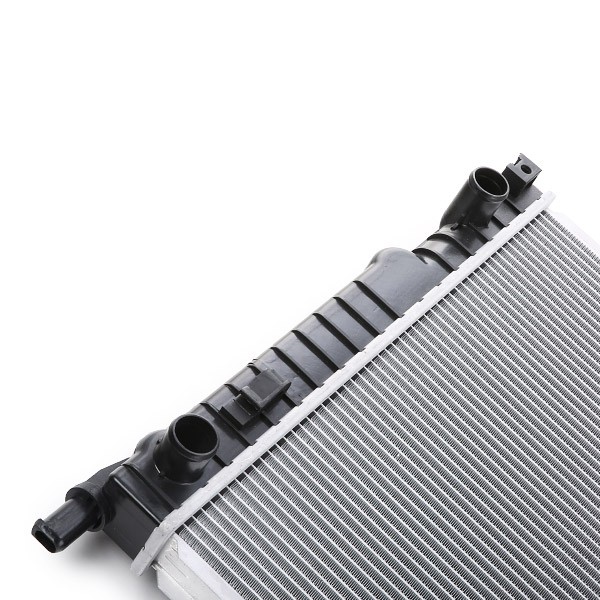 470R0307 Radiator 470R0307 RIDEX Aluminium, Plastic, for vehicles with/without air conditioning, Manual-/optional automatic transmission