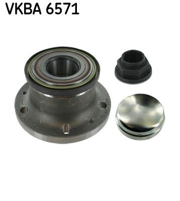 Original SKF Wheel bearing kit VKBA 6571 for CITROЁN RELAY