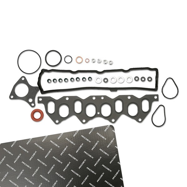 RIDEX 319G0042 Gasket Set, cylinder head without cylinder head gasket, with valve stem seals, with camshaft seal
