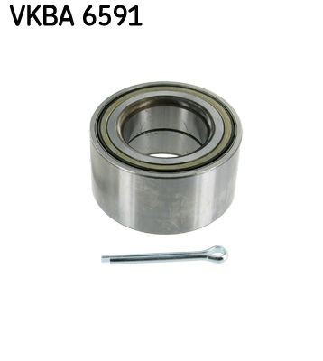 VKBA6591 Hub bearing & wheel bearing kit VKBA 6591 SKF 76 mm