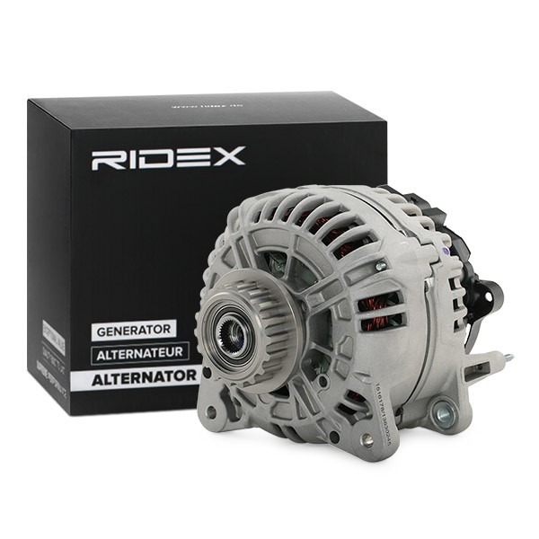RIDEX Alternator 4G0058 for VW TOUAREG, MULTIVAN, TRANSPORTER