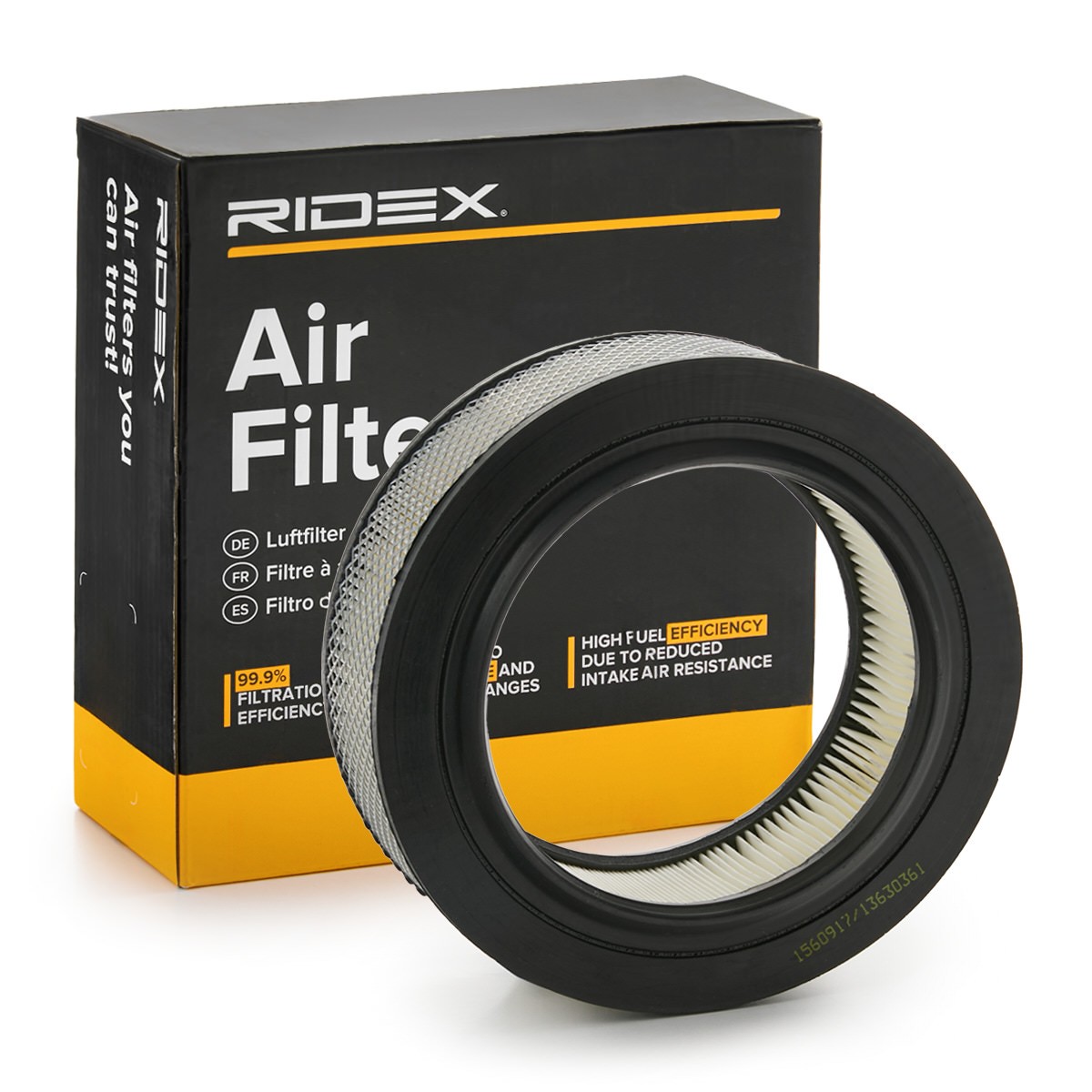 Great value for money - RIDEX Air filter 8A0445