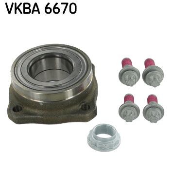 Great value for money - SKF Wheel bearing kit VKBA 6670
