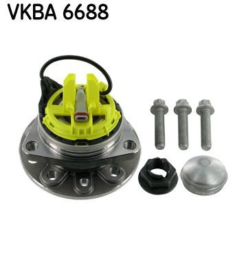 Opel ASTRA Wheel hub assembly 1363050 SKF VKBA 6688 online buy
