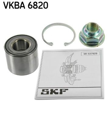Nissan PIXO Bearings parts - Wheel bearing kit SKF VKBA 6820