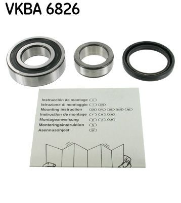SKF VKBA6826 Wheel bearing kit 09262 301 03