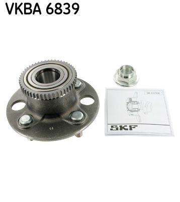 SKF VKBA 6839 Wheel bearing kit with ABS sensor ring