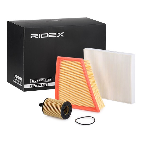 4055F0006 RIDEX mit Luftfilter, ohne Ölablassschraube Filter-Satz 4055F0006 günstig kaufen