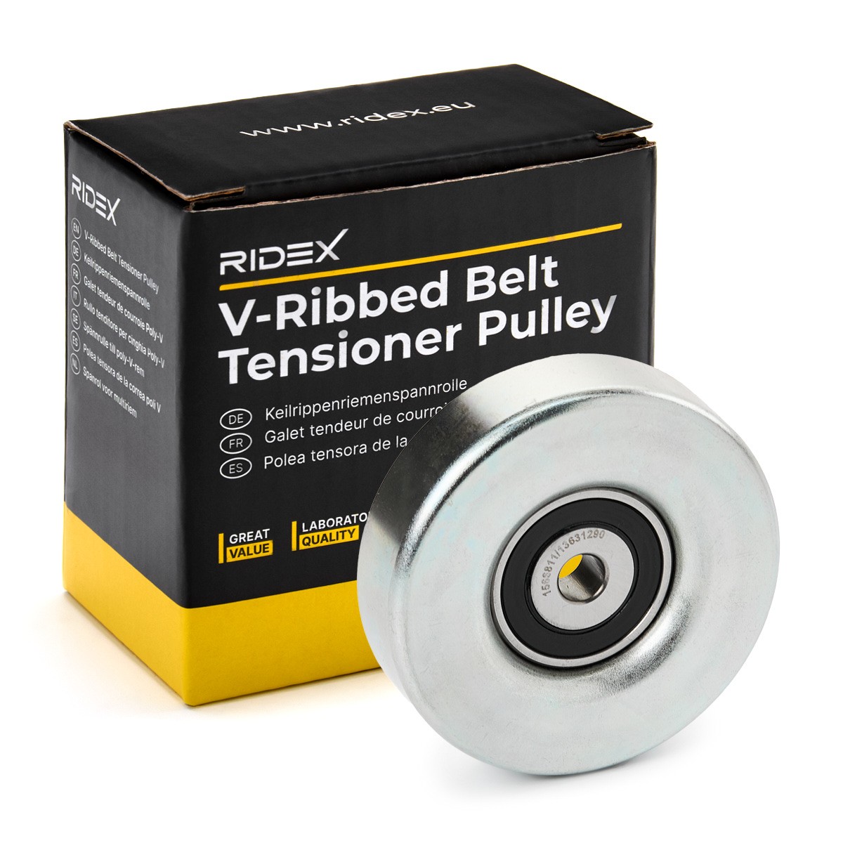 RIDEX 310T0189 Tensioner pulley, v-ribbed belt DAIHATSU APPLAUSE price