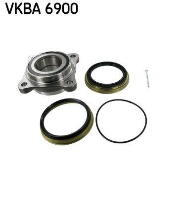 Αγοράστε VKBA 6900 SKF με ακτινική τσιμούχα, 96 mm Εσωτερική διάμετρος: 54mm Σετ ρουλεμάν τροχών VKBA 6900 Σε χαμηλή τιμή