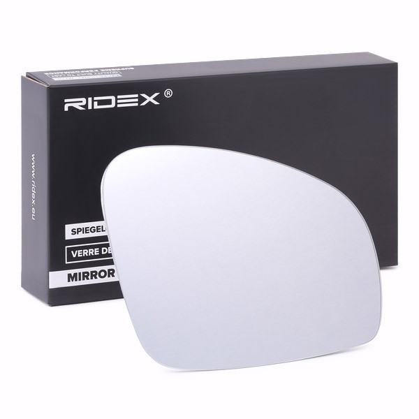 RIDEX Wing Mirror Glass SKODA 1914M0207 5J0857522H