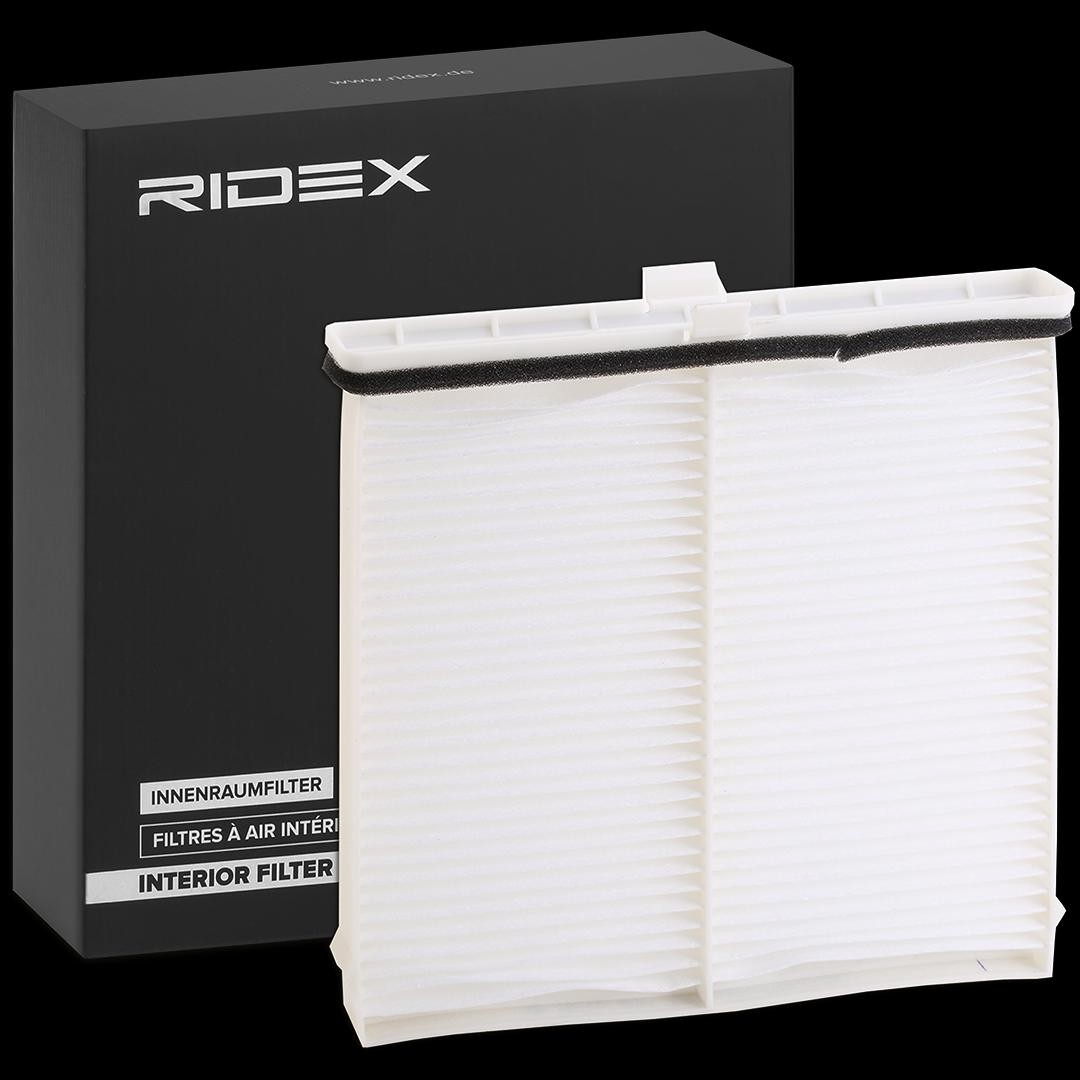 RIDEX 424I0357 Pollen filter Particulate Filter, 209 mm x 209 mm x 43,0 mm
