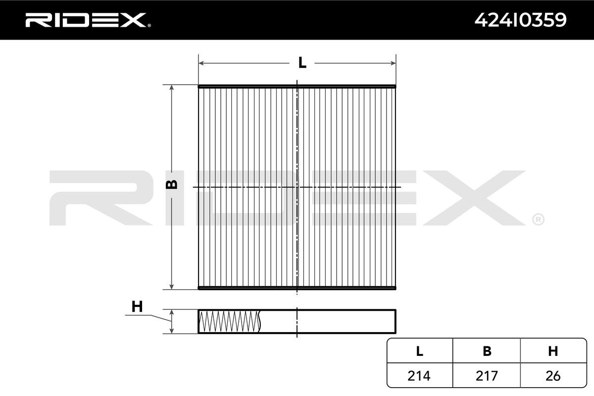 RIDEX Filtro aria condizionata 424I0359