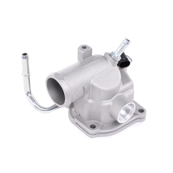 RIDEX 316T0114 Thermostat in engine cooling system Opening Temperature: 87°C, with seal, with sensor, Aluminium