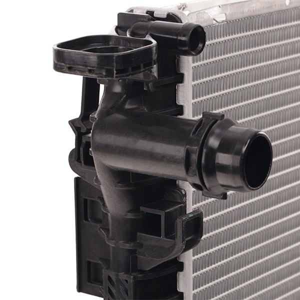 RIDEX 470R0418 Engine radiator Aluminium, Manual Transmission