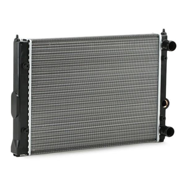 RIDEX 470R0443 Engine radiator Aluminium, for vehicles with manual transmission, for vehicles without air conditioning