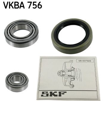 Original SKF Wheel hub VKBA 756 for MERCEDES-BENZ VITO