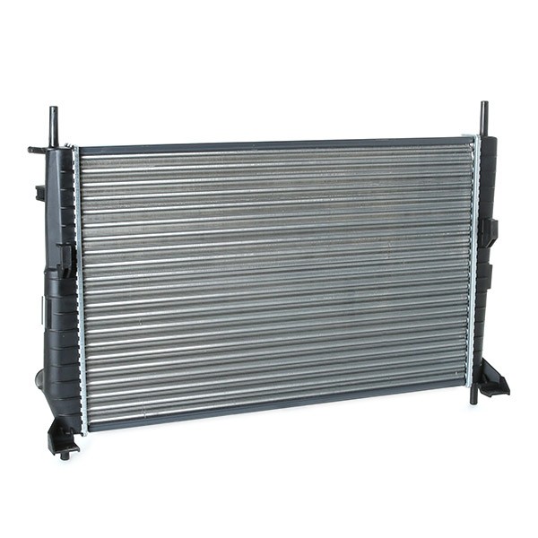 RIDEX 470R0478 Engine radiator Aluminium, Plastic, for vehicles with/without air conditioning, Manual Transmission