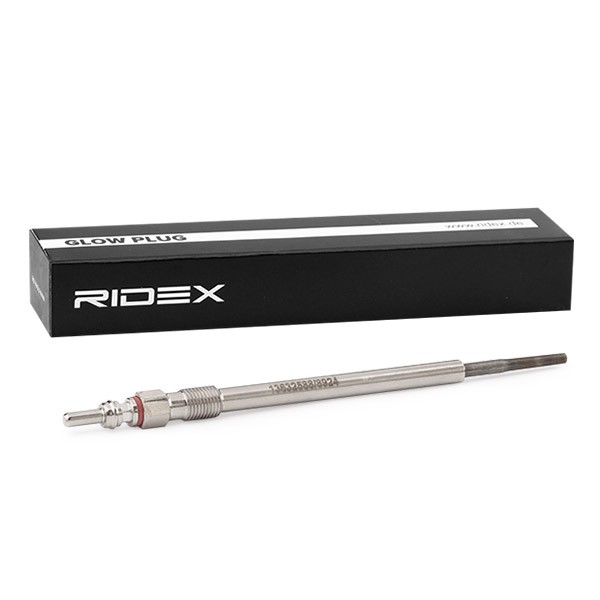 RIDEX 243G0010 Glow plug 4,4V M9 x 1.00, Length: 156,1, 34,5 mm, 93°
