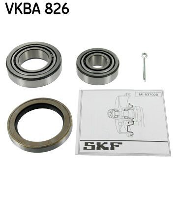 SKF VKBA826 Wheel bearing kit 99 905 908 902