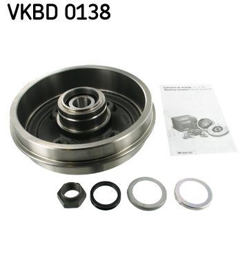 VKBA 961 SKF with integrated wheel bearing, Ø: 212mm Drum Brake VKBD 0138 buy