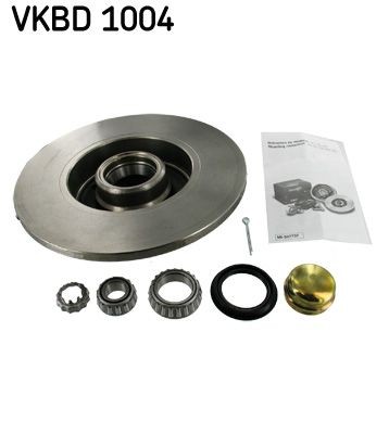 VKBA 529 SKF 226x10mm, pieno, con cuscinetto ruota integrato Ø: 226mm, Spessore disco freno: 10mm Dischi freno VKBD 1004 acquisto online